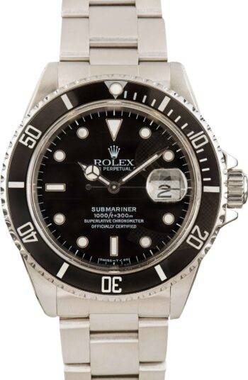 Rolex Submariner 16610 Black Dial ELS Fashion TV