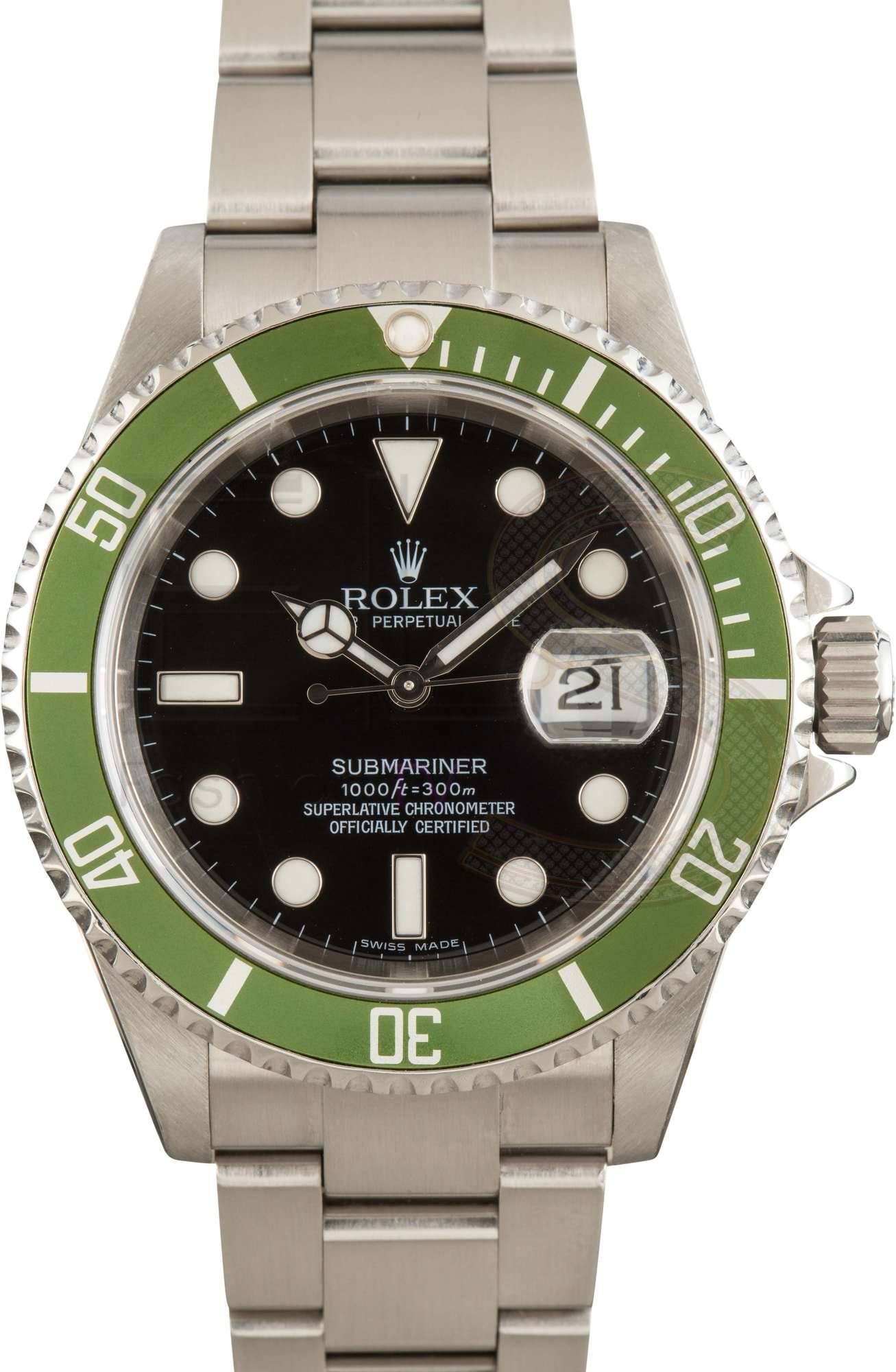 Rolex Submariner 16610 No Holes