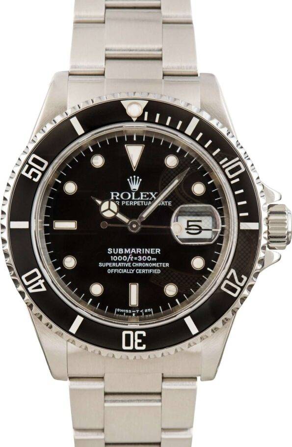 Rolex Submariner 16610 Stainless Steel ELS Fashion TV