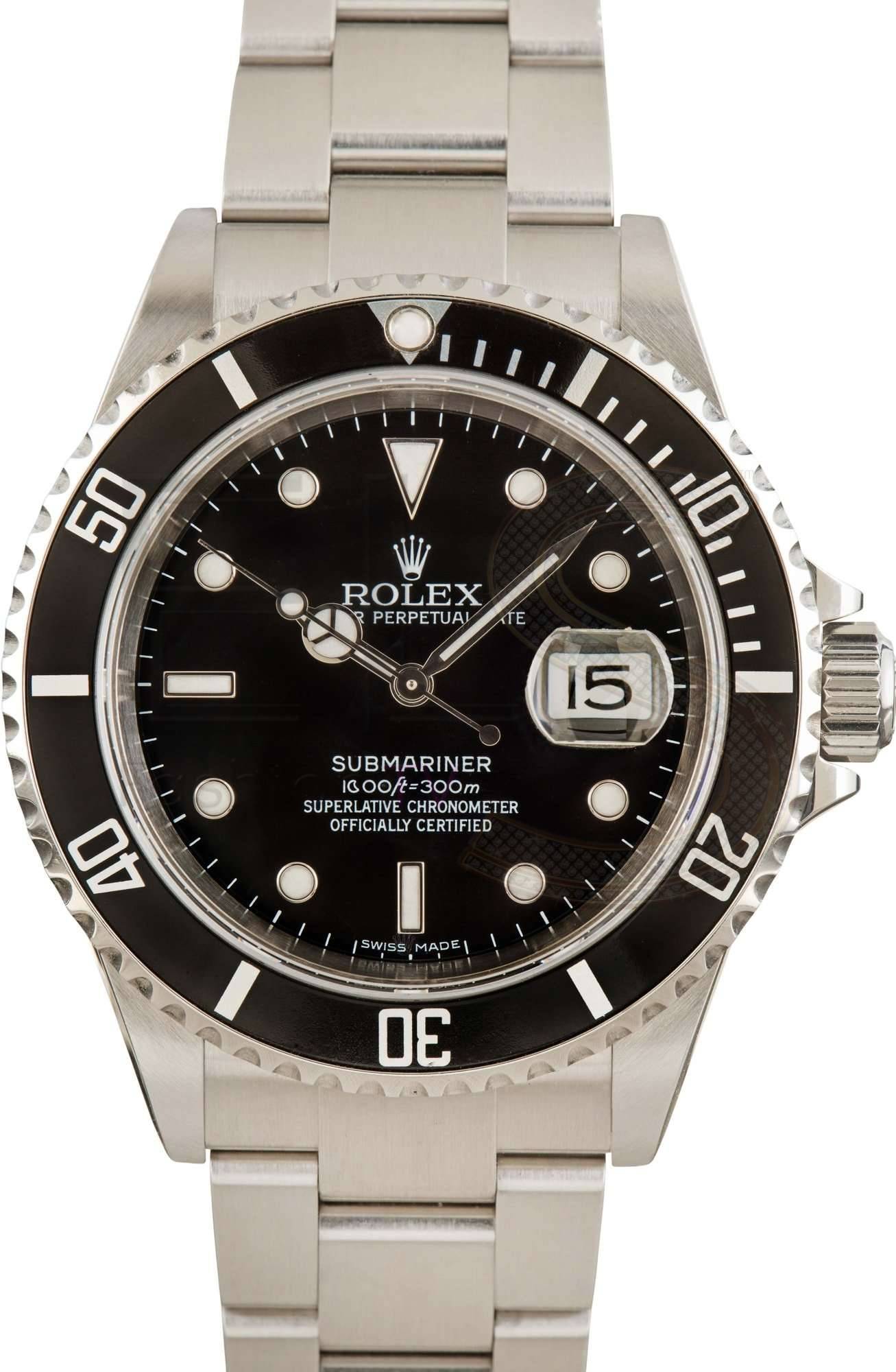 Rolex Submariner 16610T Stainless Steel Oyster