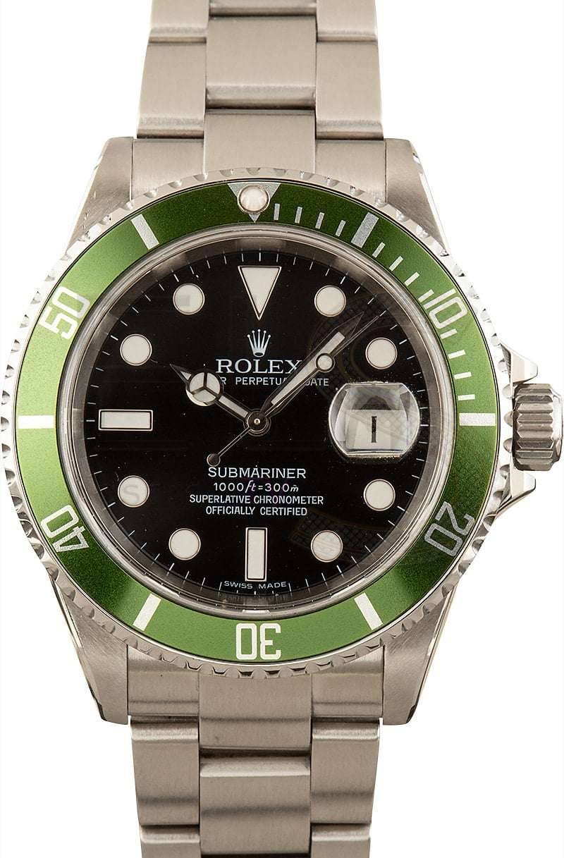 Rolex Submariner 16610V Green 'Kermit' Bezel ELS Fashion TV