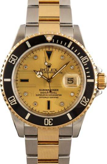 Rolex Submariner 16613 Serti ELS Fashion TV