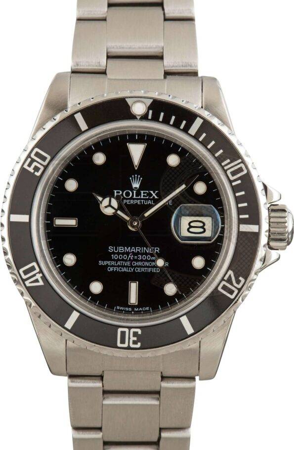 Rolex Submariner 16800 Stainless Steel ELS Fashion TV