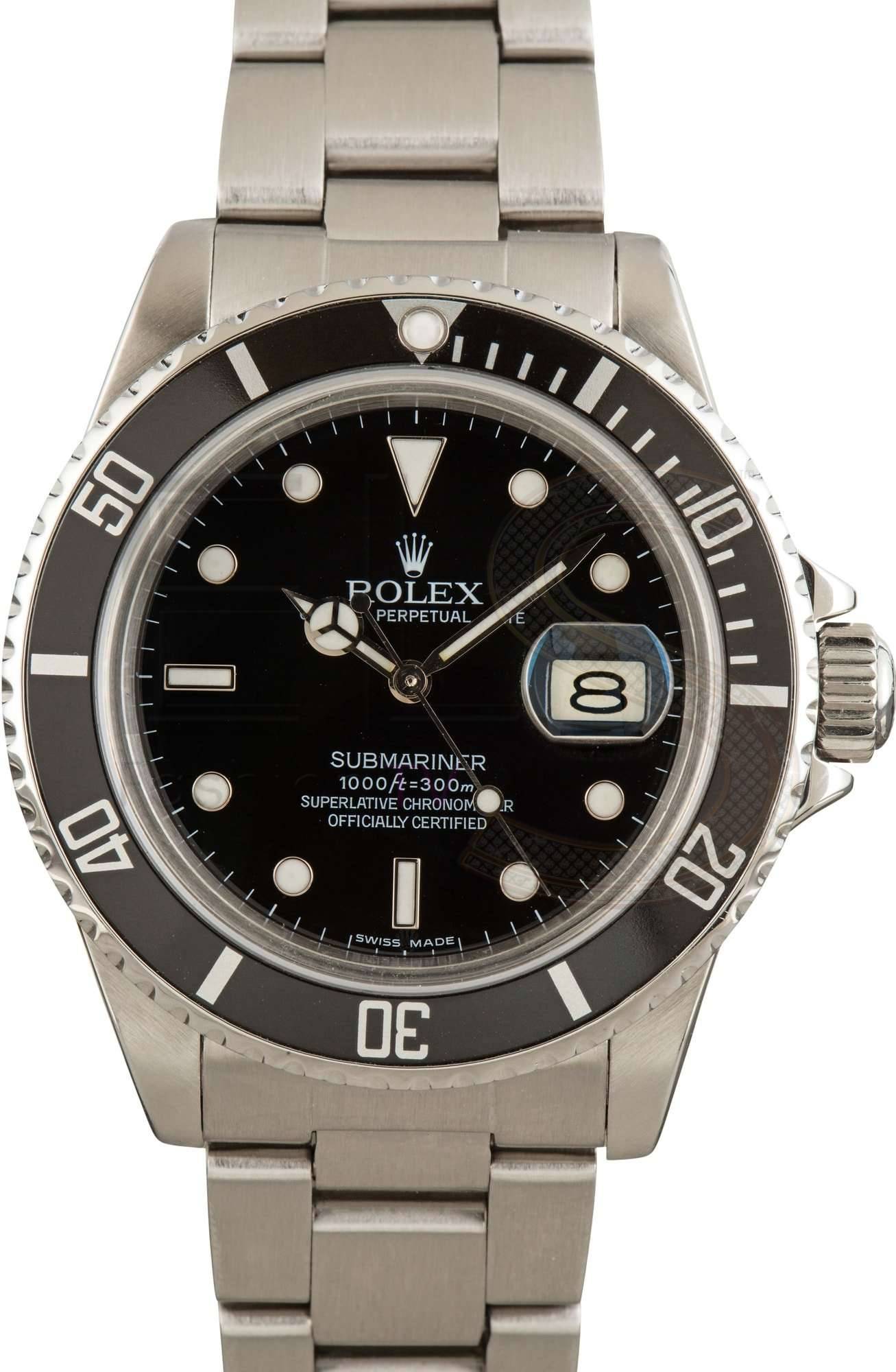 Rolex Submariner 16800 Stainless Steel ELS Fashion TV