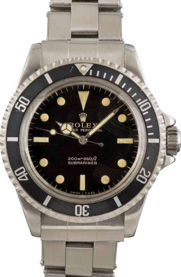 Rolex Submariner 5513 Glossy Gilt Dial ELS Fashion TV
