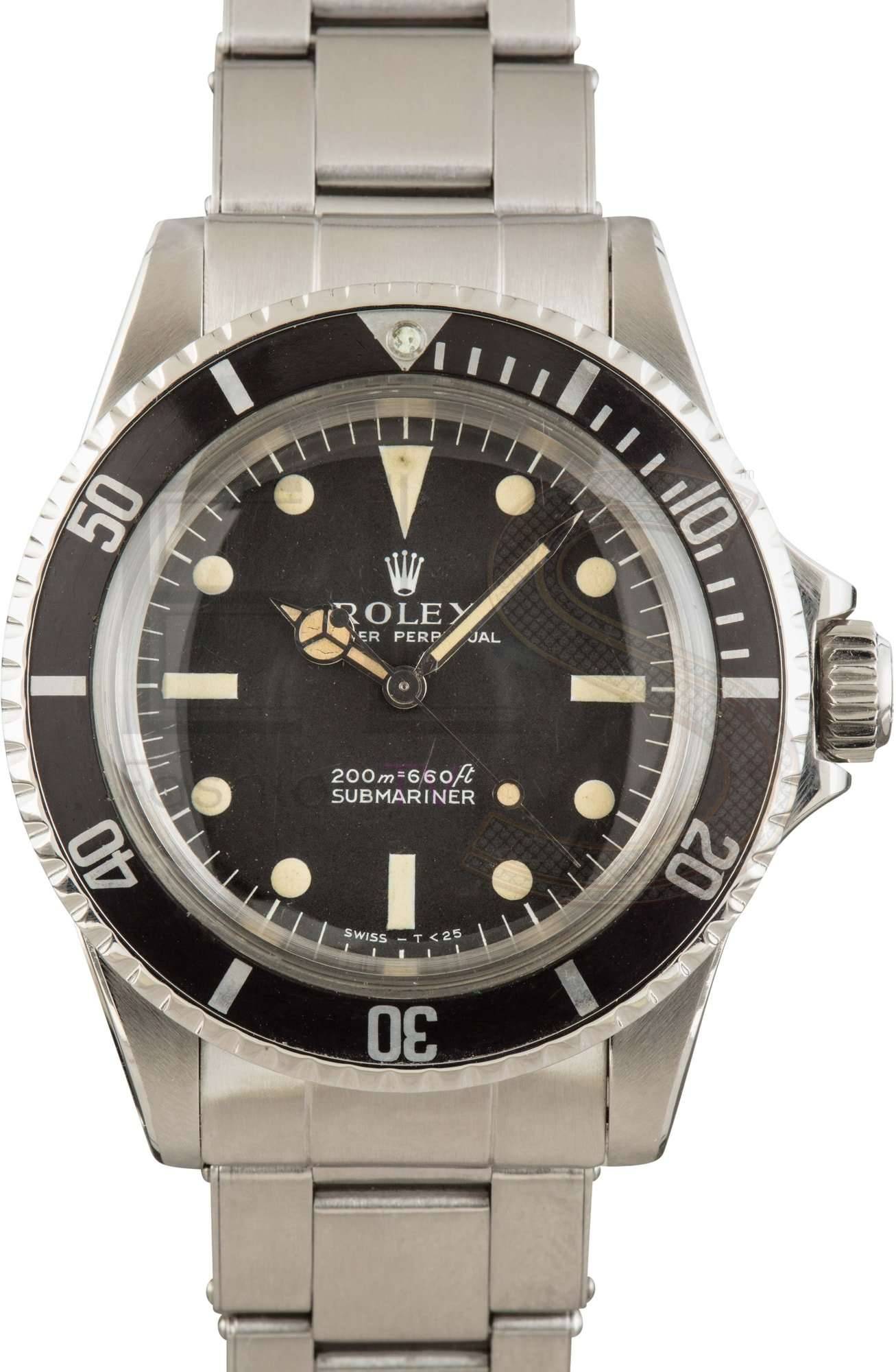 Rolex Submariner 5513 Stainless Steel ELS Fashion TV