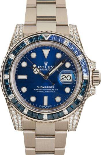 Rolex Submariner Date 116659 Sapphire & Diamond Bezel ELS Fashion TV