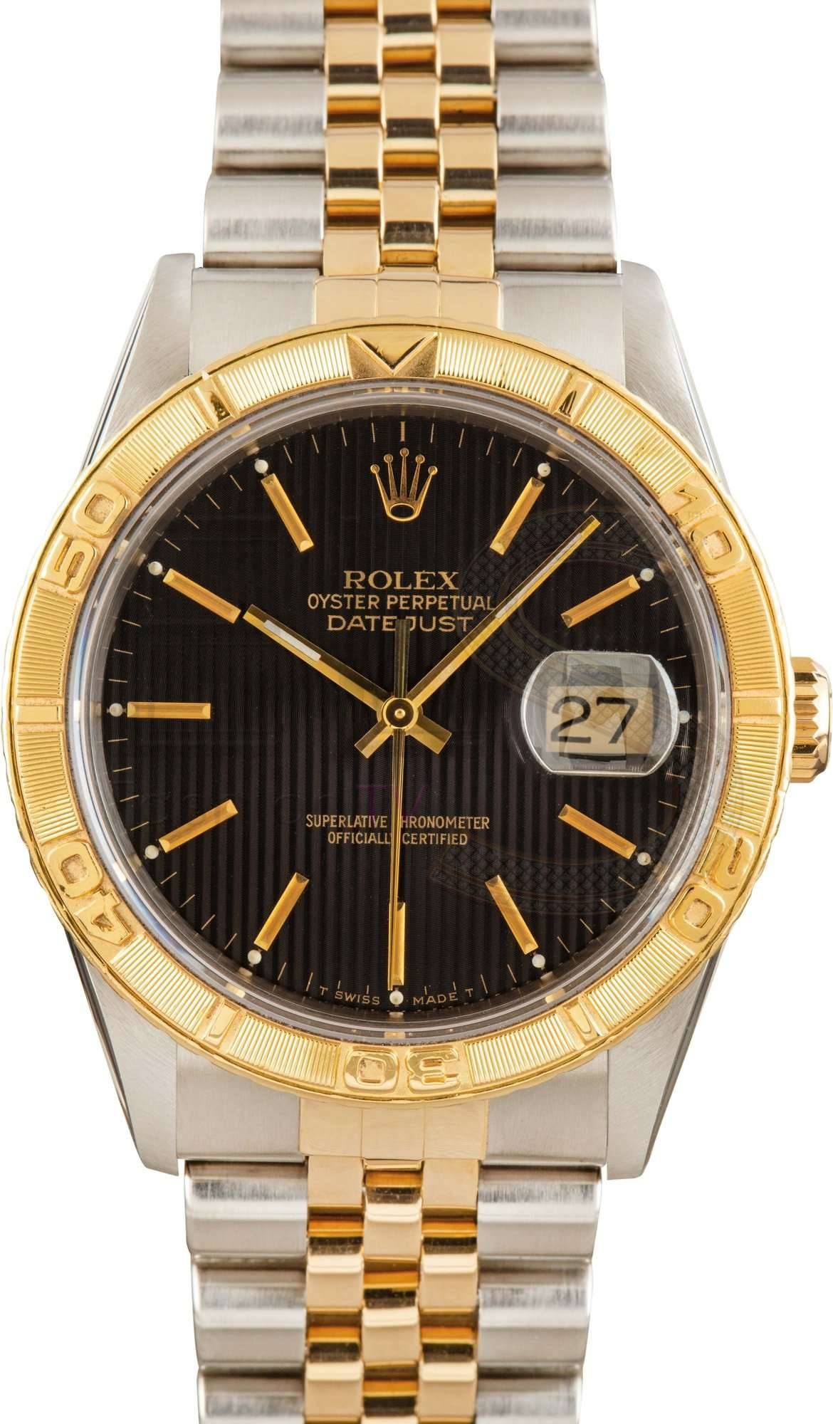 Rolex Thunderbird Datejust 16263 Turn-o-Graph ELS Fashion TV