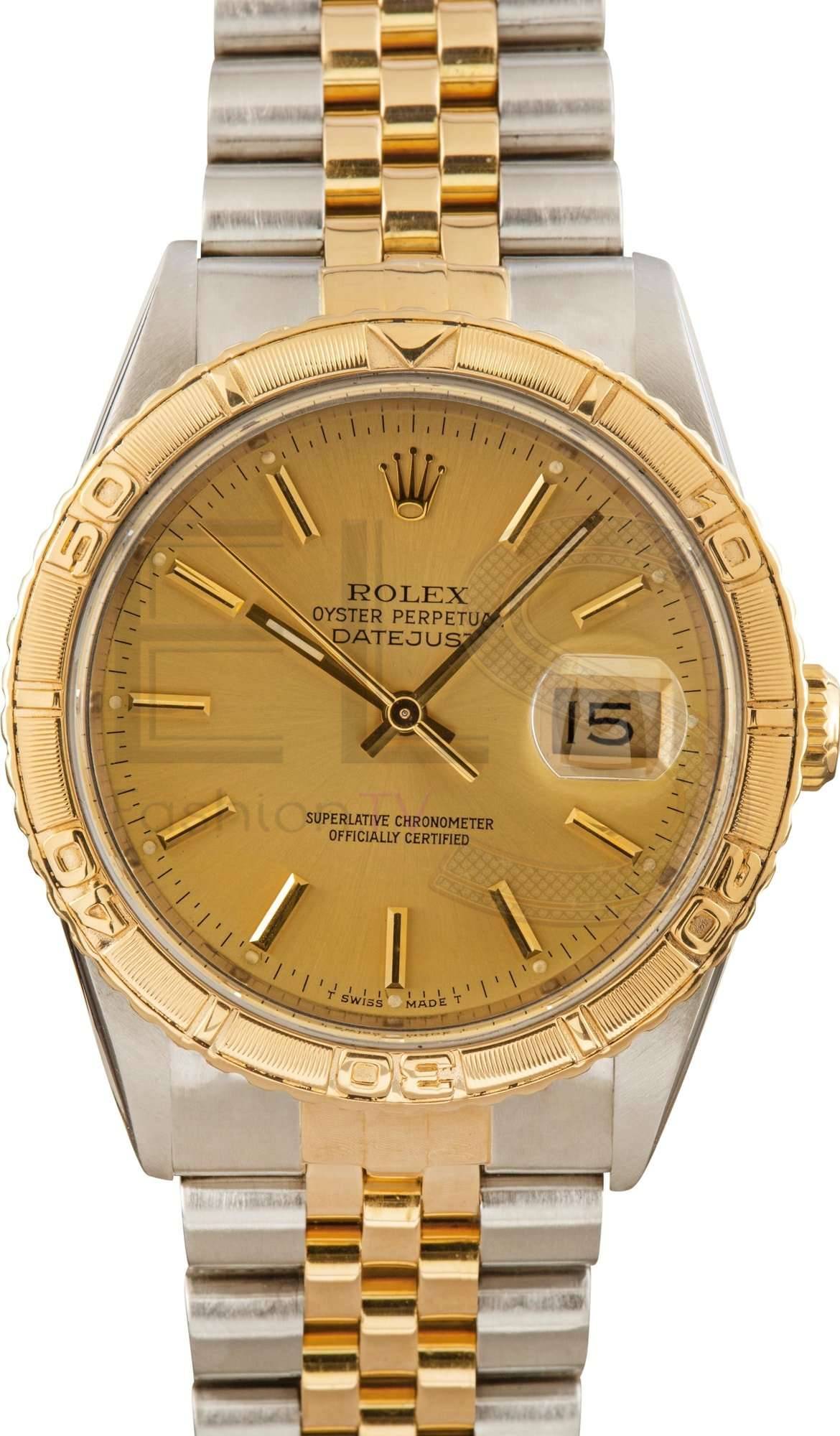 Rolex Thunderbird “Turn-o-Graph” Datejust 16263