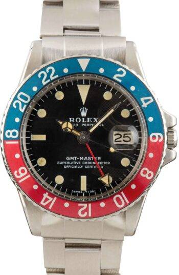 Rolex Vintage GMT 1675 Pepsi ELS Fashion TV