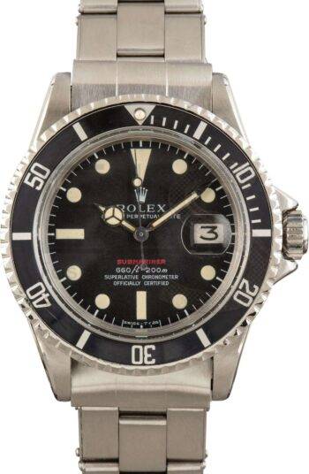 Rolex Vintage Submariner 1680 "Red Sub" ELS Fashion TV