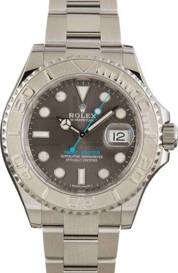 Rolex Yacht-Master 116622 Dark Rhodium Dial ELS Fashion TV