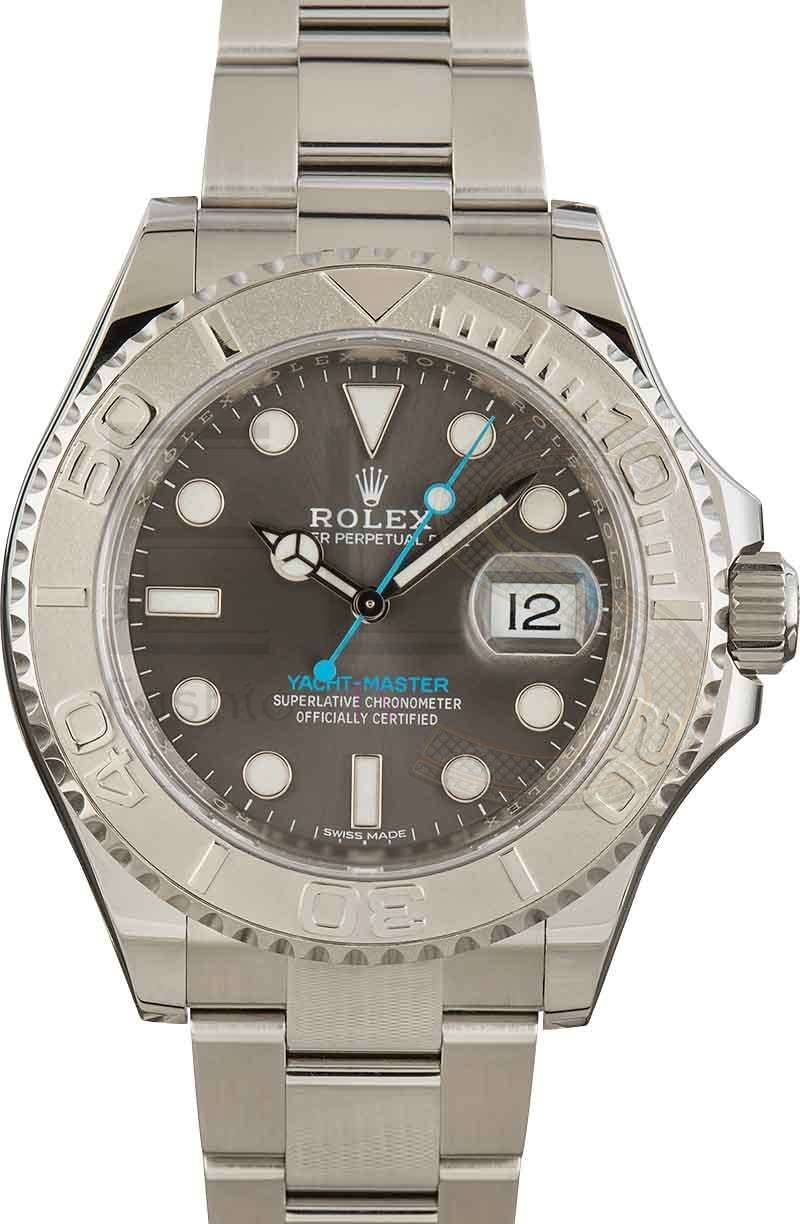 Rolex Yacht-Master 116622 Dark Rhodium Dial ELS Fashion TV