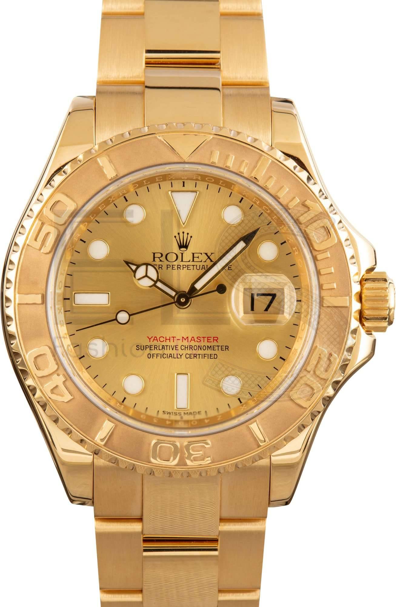 Rolex Yacht-Master 16628 Champagne