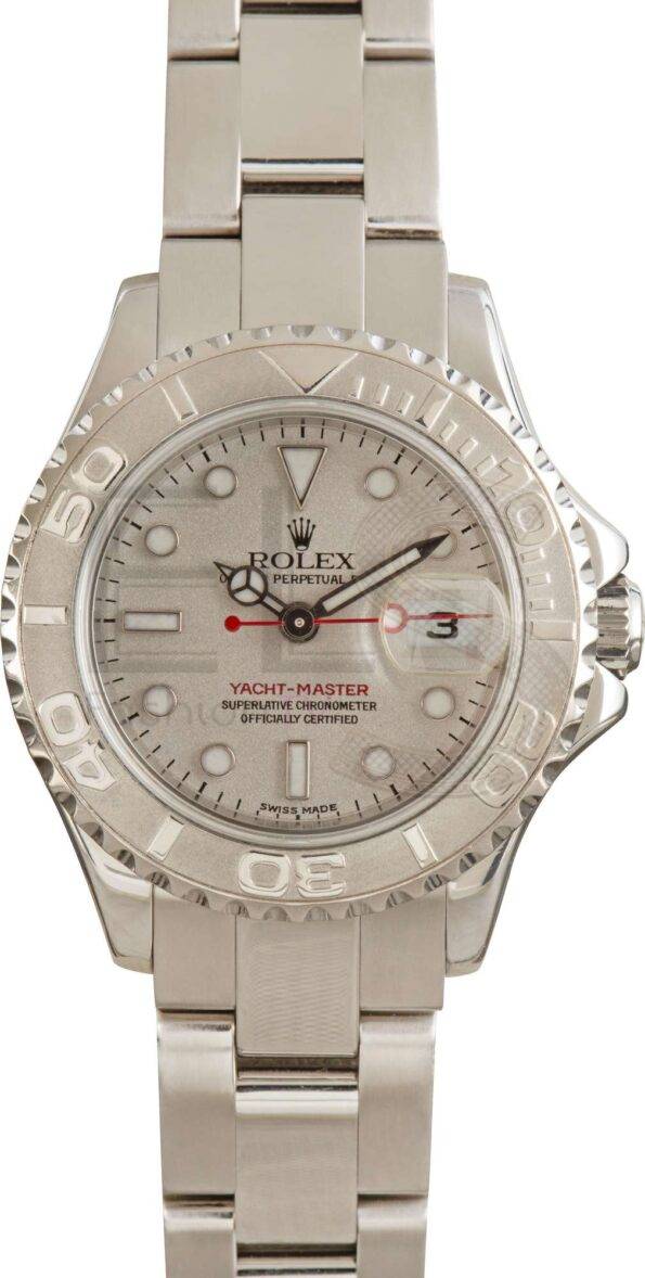 Rolex Yacht-Master 169622 Stainless Steel and Platinum ELS Fashion TV