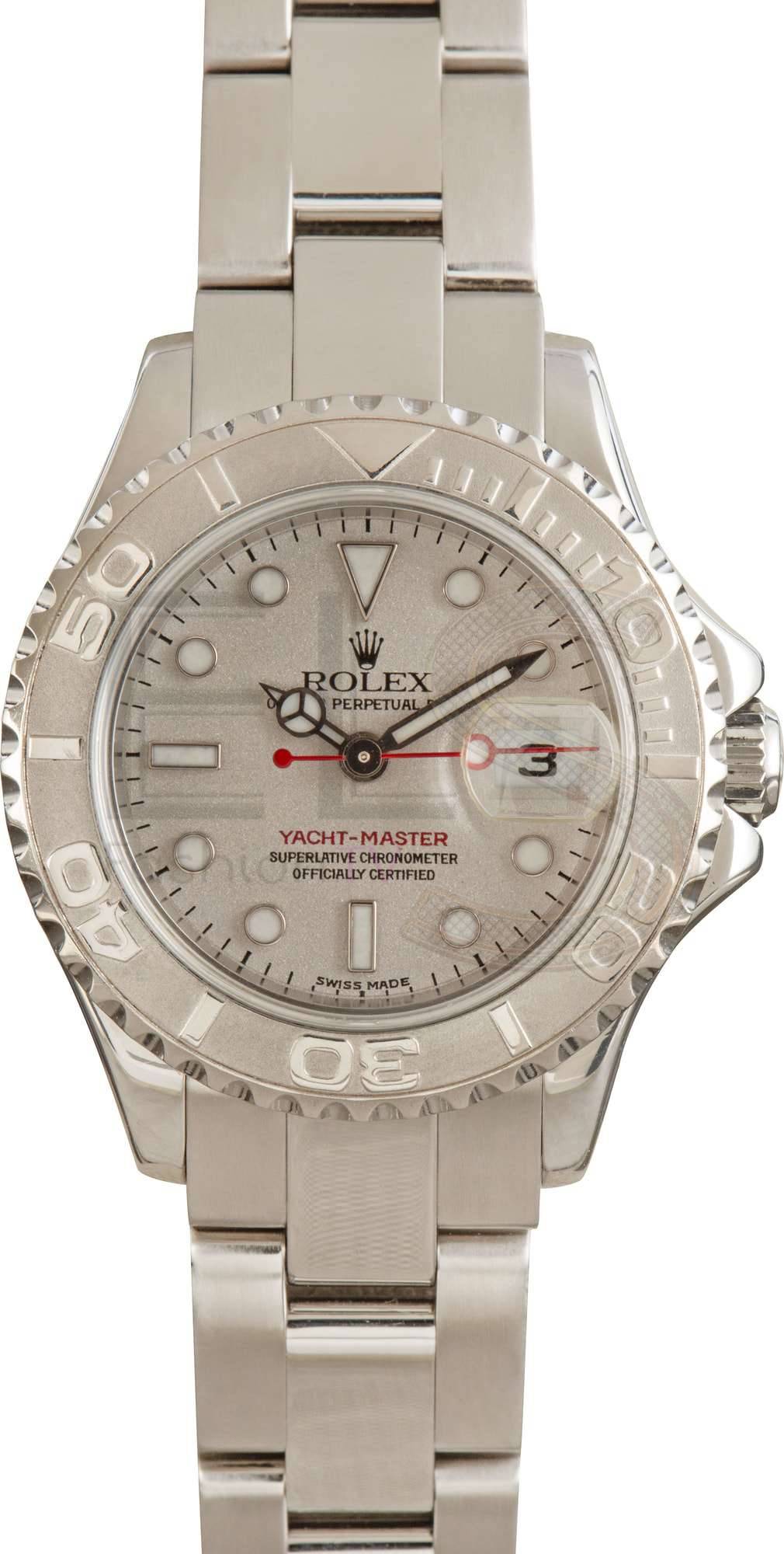 Rolex Yacht-Master 169622 Stainless Steel and Platinum Rolex Yacht-Master 169622 Stainless Steel and Platinum ELS Fashion TV