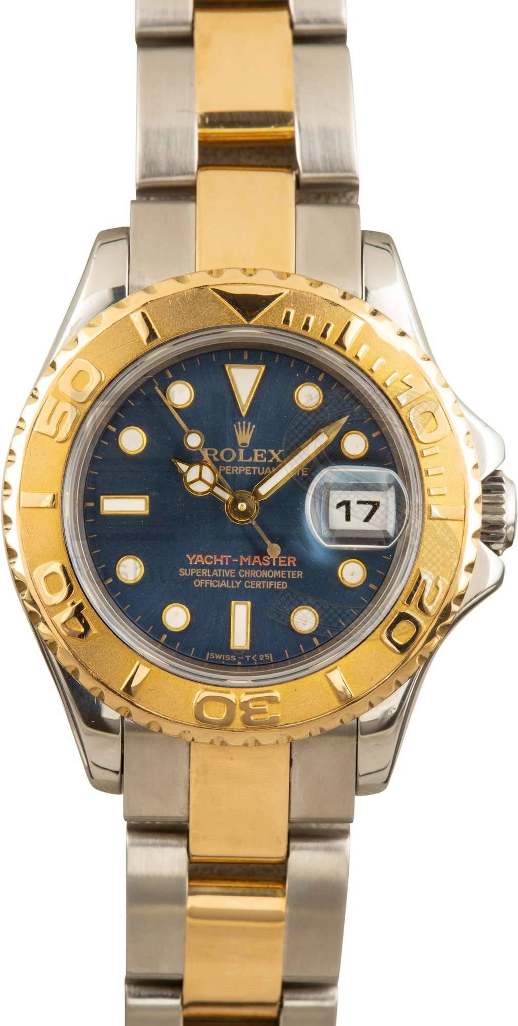 Rolex Yacht-Master 169623 Blue Dial Rolex Yacht-Master 169623 Blue Dial ELS Fashion TV