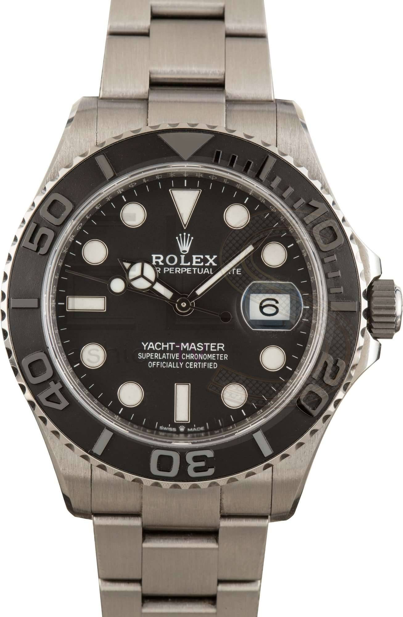 Rolex Yacht-Master 226627 RLX Titanium Black Dial