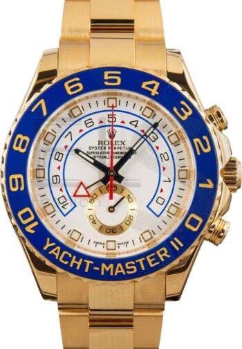 Rolex Yacht-Master II ref 116688 18k Yellow Gold ELS Fashion TV