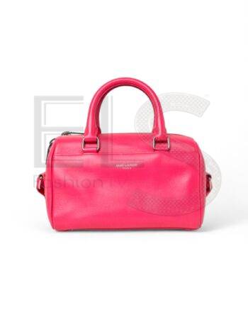 Saint Laurent Classic Duffle Fuchsia Leather ELS Fashion TV