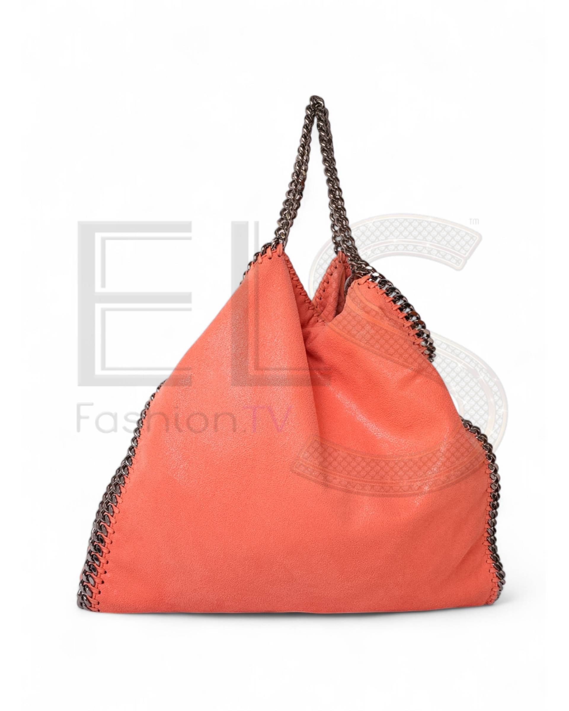 Stella Mccartney 3 Chain Falabella Peach ELS Fashion TV
