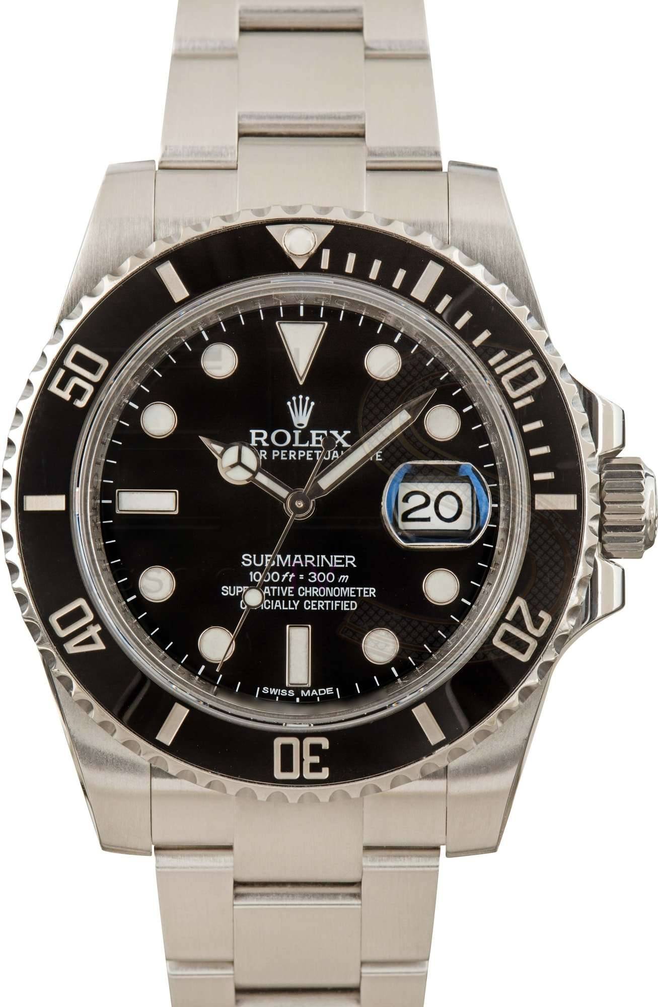 Submariner Rolex Model 116610 ELS Fashion TV