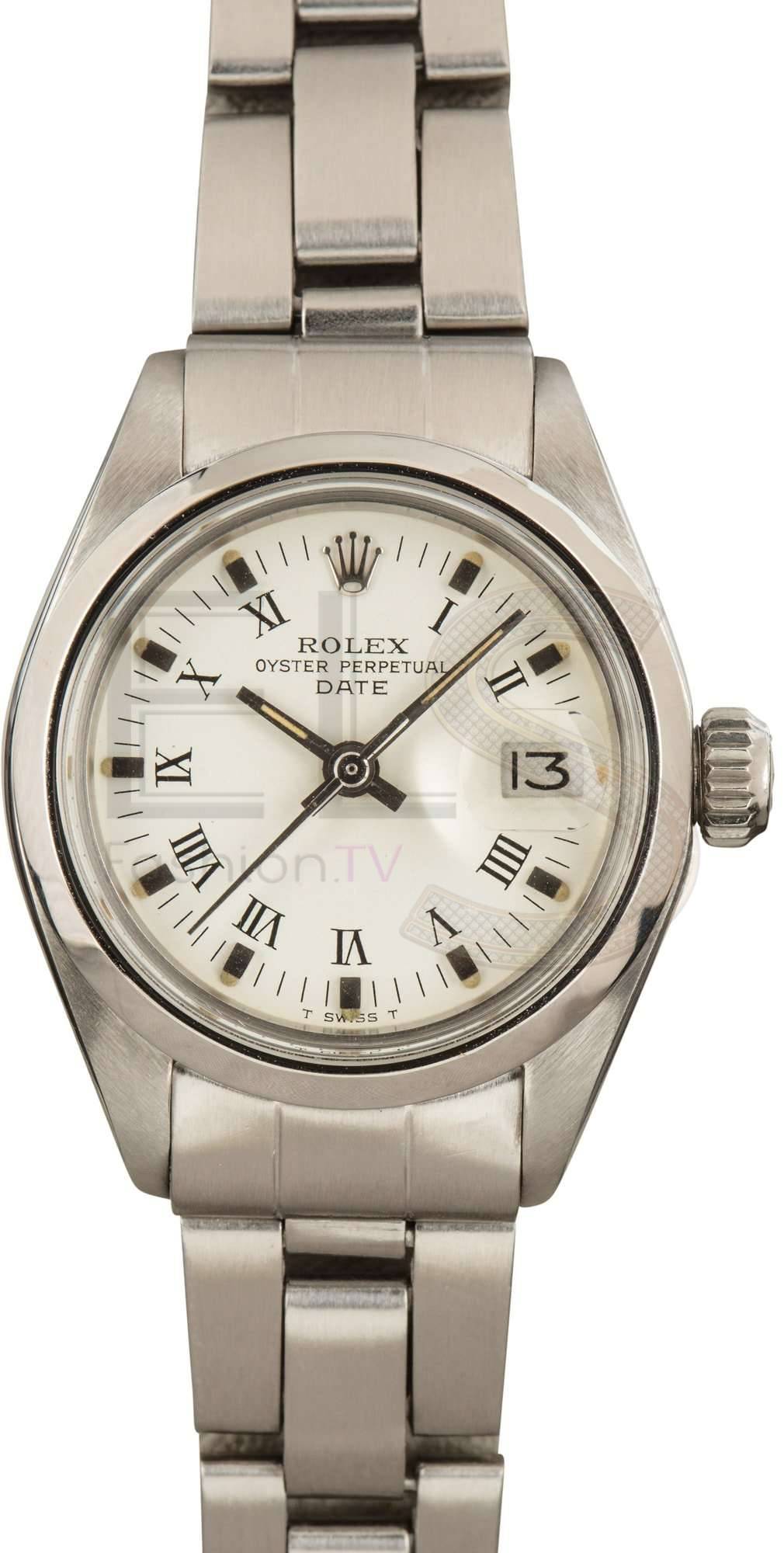 Used Rolex Date 6916 Stainless Steel Used Rolex Date 6916 Stainless Steel ELS Fashion TV