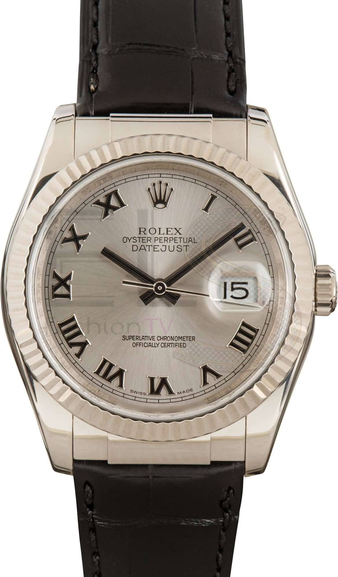 Used Rolex Datejust 116139 ELS Fashion TV