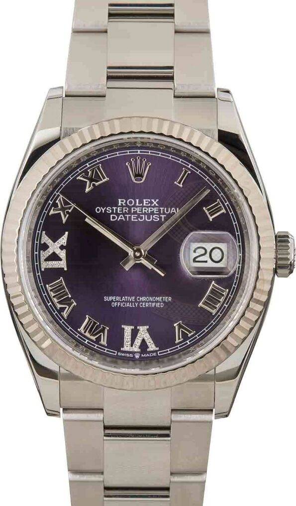 Used Rolex Datejust 126234 Stainless Steel ELS Fashion TV
