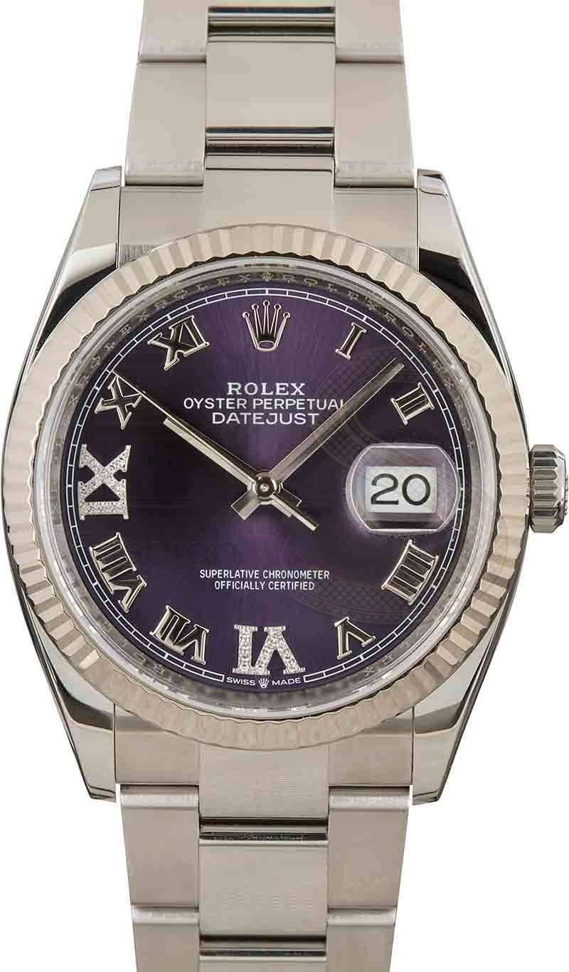 Used Rolex Datejust 126234 Stainless Steel ELS Fashion TV