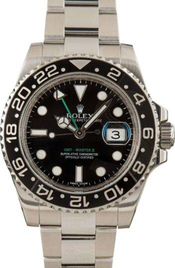 Used Rolex GMT-Master II Ref 116710 Oyster Bracelet ELS Fashion TV