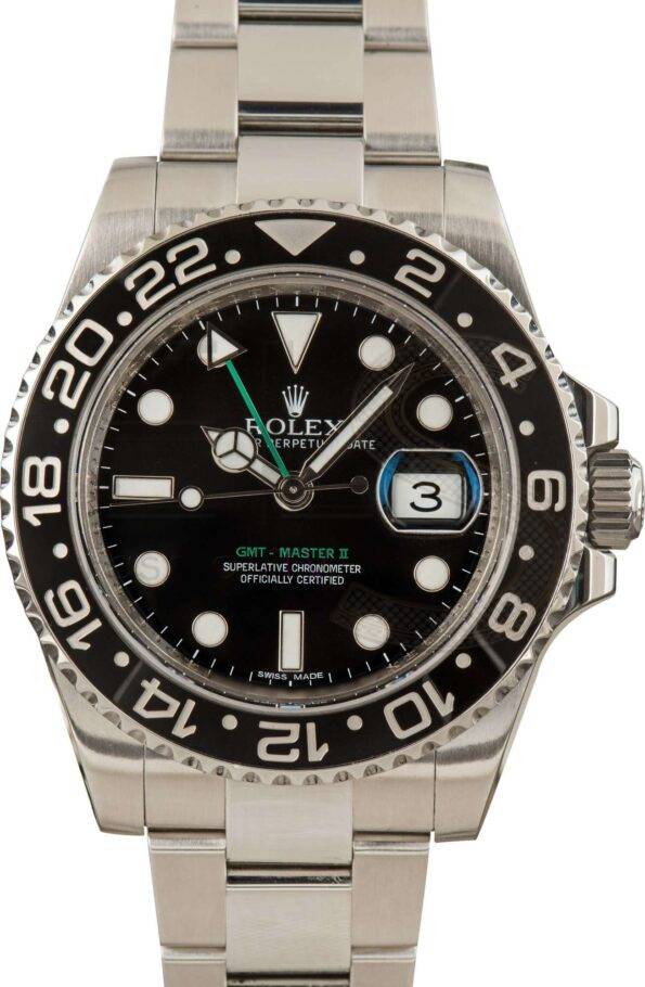 Used Rolex GMT-Master II Ref 116710 Oyster Bracelet ELS Fashion TV