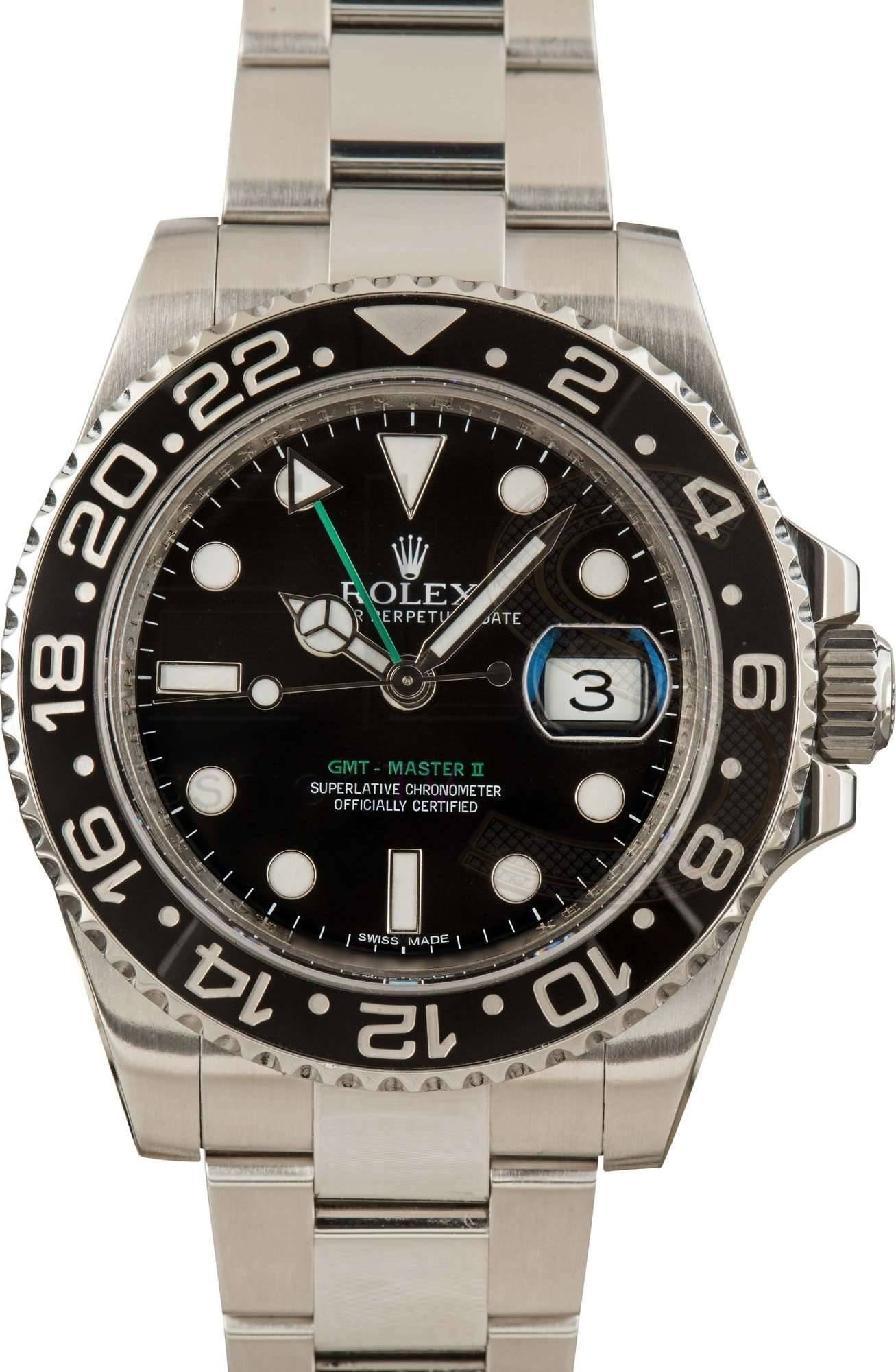 Used Rolex GMT-Master II Ref 116710 Oyster Bracelet ELS Fashion TV