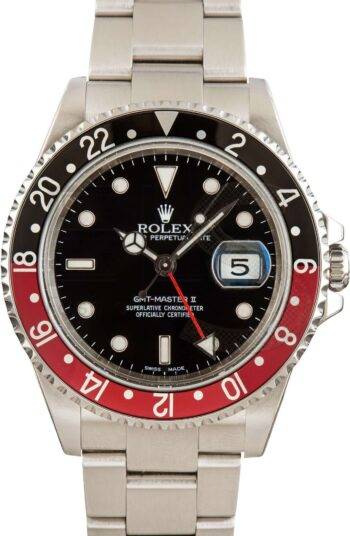 Used Rolex GMT-Master II Ref 16710 Coke ELS Fashion TV