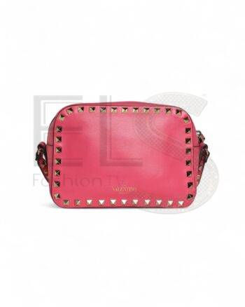 Valentino Camera Bag Rockstud Fuchsia ELS Fashion TV