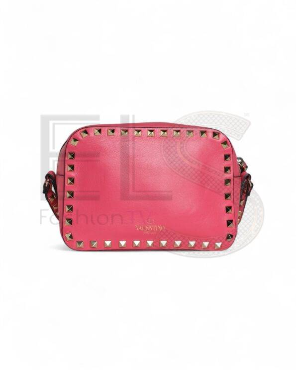 Valentino Camera Bag Rockstud Fuchsia ELS Fashion TV