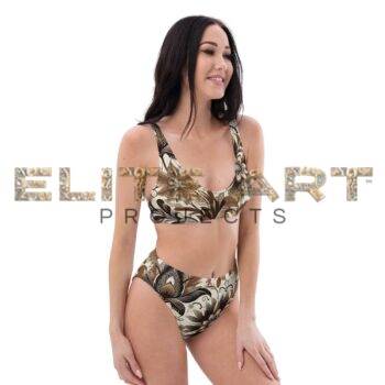 Electric Green Verdant Elegance Bikini - Luxury Swimwear Collection