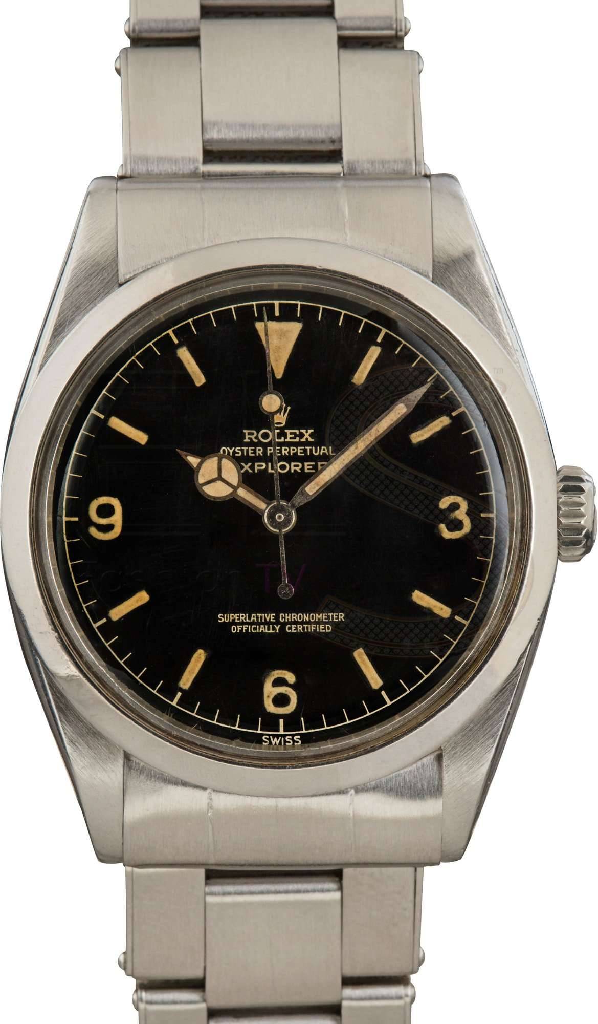 Vintage Rolex Explorer 1016 Black ELS Fashion TV