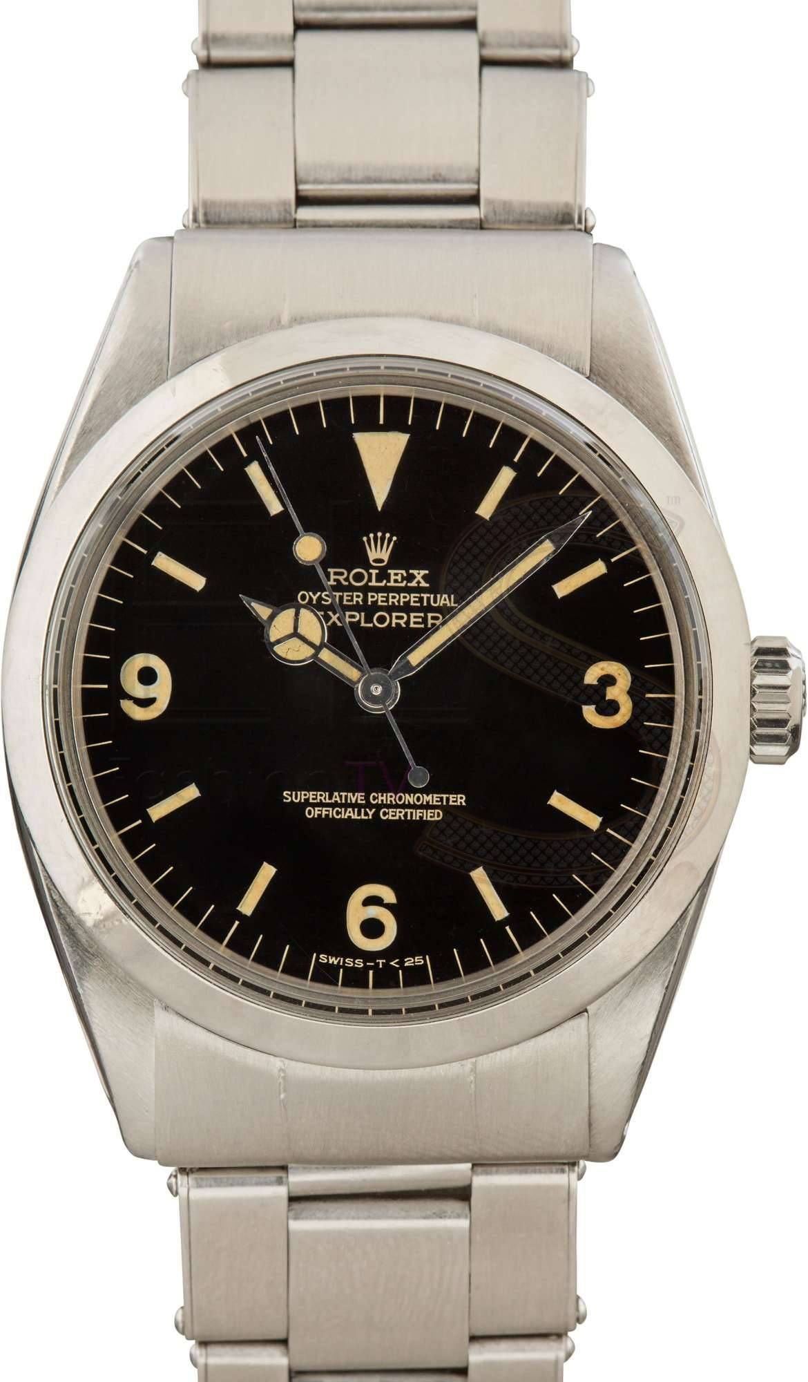 Vintage Rolex Explorer 1016 Steel Oyster ELS Fashion TV