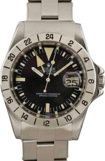Vintage Rolex Explorer II 1655 Albino GMT Hand ELS Fashion TV