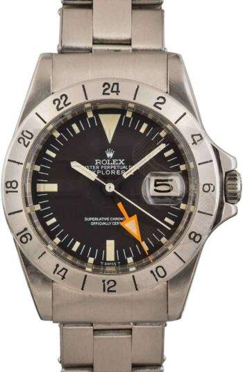 Vintage Rolex Explorer II Ref 1655 Stainless Steel ELS Fashion TV