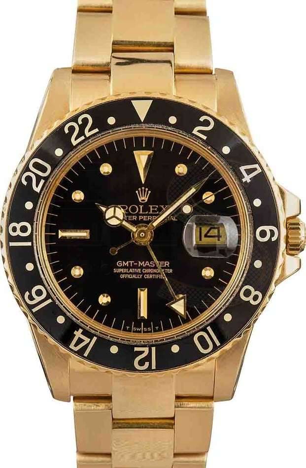 Vintage Rolex GMT-Master 1675 Nipple Dial