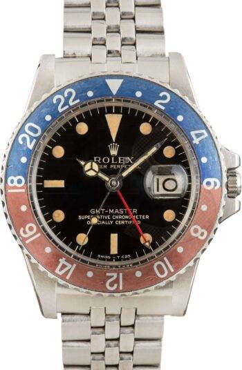 Vintage Rolex GMT-Master 1675 Pepsi Bezel ELS Fashion TV