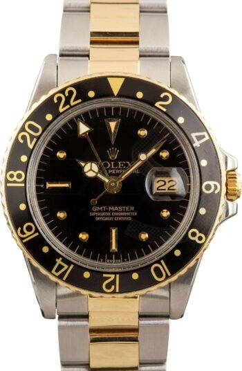 Vintage Rolex GMT-Master 1675 Steel & Yellow Gold ELS Fashion TV