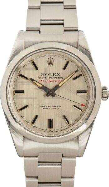 Vintage Rolex Milgauss 1019 Stainless Steel ELS Fashion TV