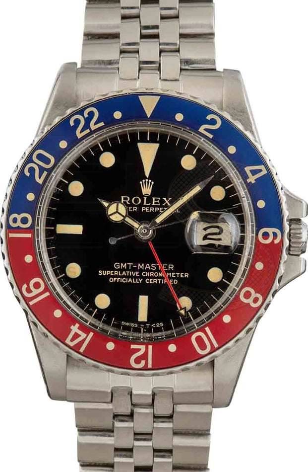 Vintage Rolex Pepsi GMT-Master 1675