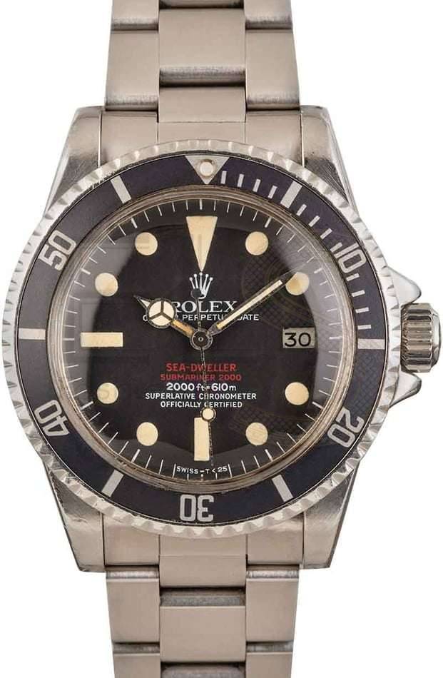 Vintage Rolex Sea-Dweller 1665 Double Red Sea-Dweller ELS Fashion TV