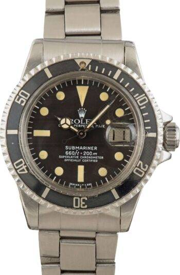 Vintage Rolex Submariner 1680 Stainless Steel Black Dial ELS Fashion TV