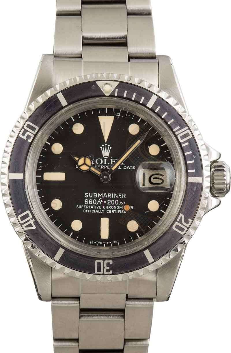 Vintage Rolex Submariner 1680 Stainless Steel Model ELS Fashion TV
