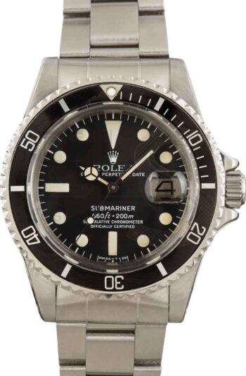 Vintage Rolex Submariner Date 1680 ELS Fashion TV